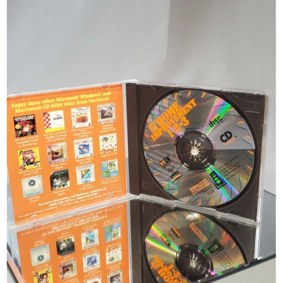 The Home Depot: Home Improvement 1 2 3 CD-ROM 1995 - Picture 3 of 3